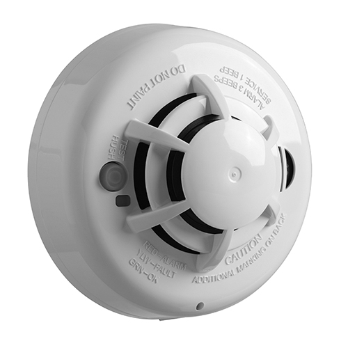 PowerG Wireless Smoke and Heat Detector