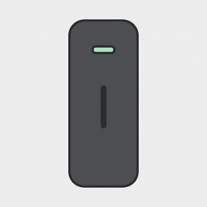 ADC-AC-ET10 Mullion Reader with Proximity, MIFARE DESFire, NFC & BLE