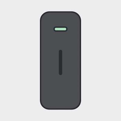 ADC-AC-ET10 Mullion Reader with Proximity, MIFARE DESFire, NFC & BLE