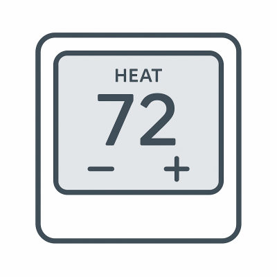 ADC-T2000 Smart Thermostat (3-Stage Heat, 2-Stage Cooling, AA Battery)